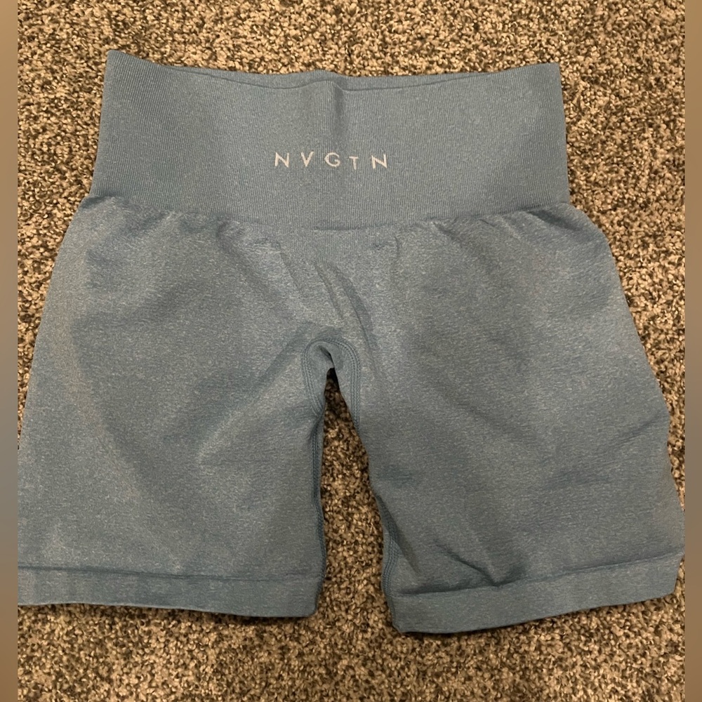Sky Blue Pro Seamless Shorts - S